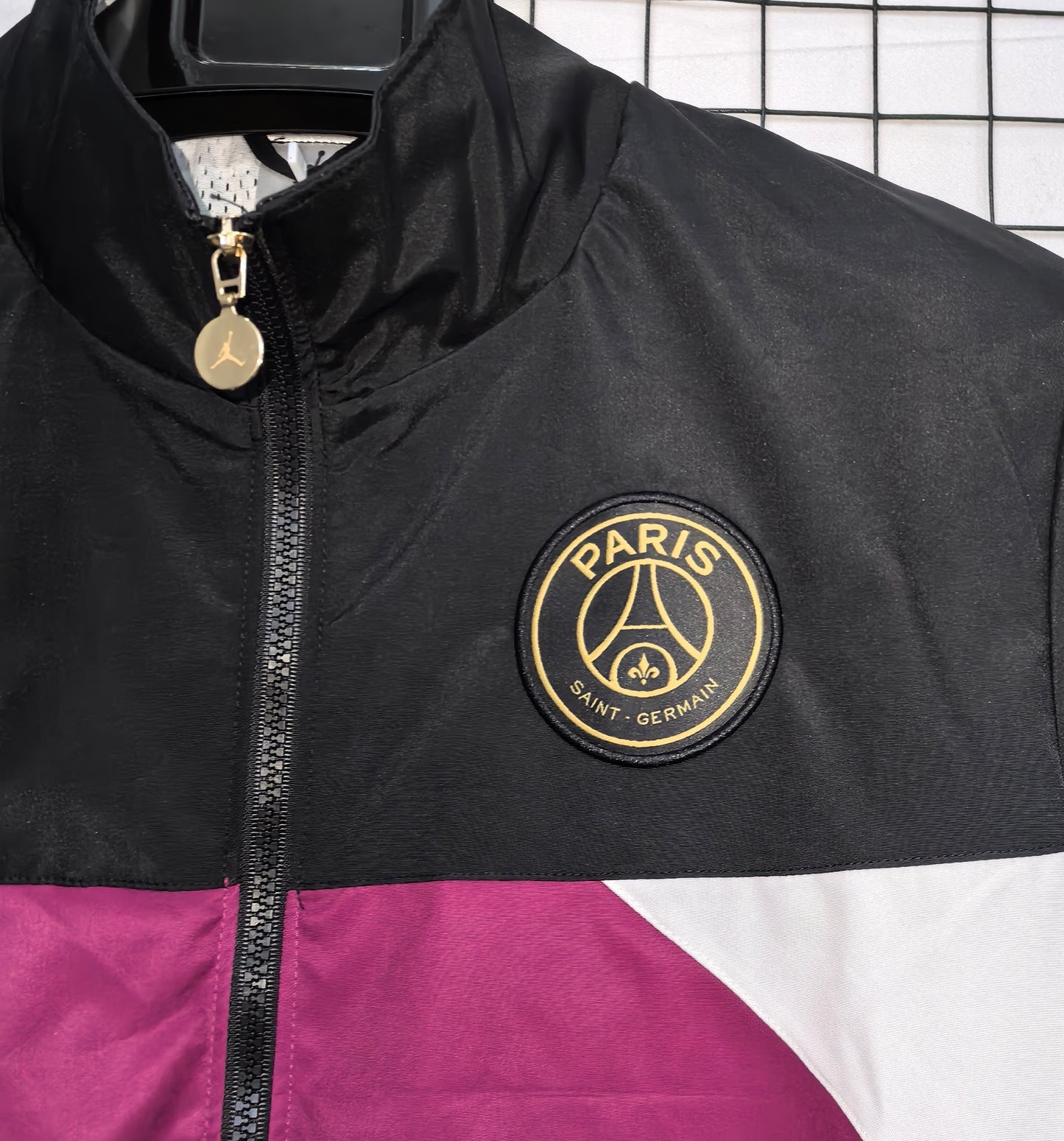 PSG Heavy-Duty Windbreaker – Silicone Embroidered Details