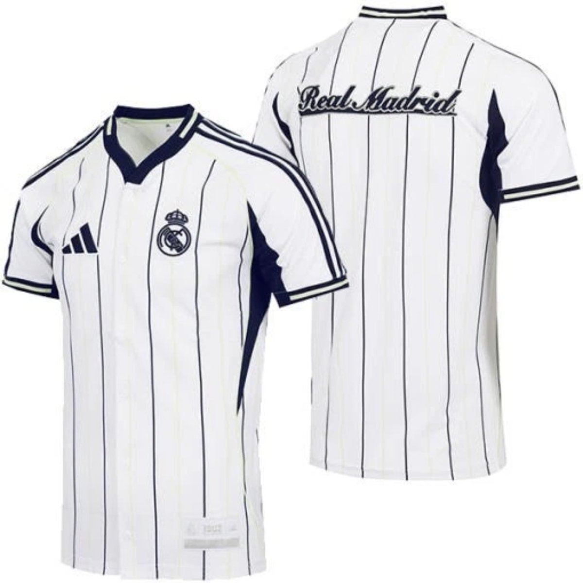 Real Madrid Edição Especial 25/26 - Camisola de Baseball