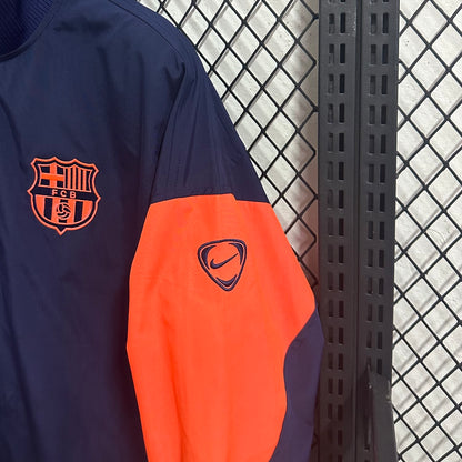 Barcelona Heavy-Duty Windbreaker – Silicone Embroidered Details